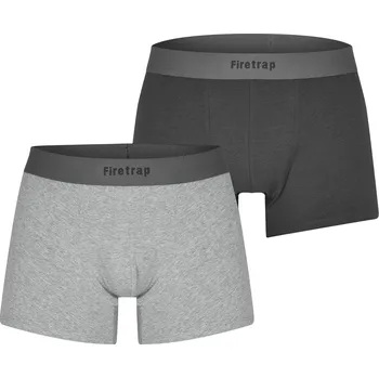 Boxerky Boxerky Firetrap Grey 1021956 Medium