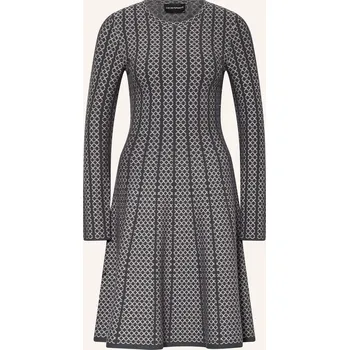 Dámské šaty Emporio Armani Dámské Žerzejové Šaty, šedá / světle růžová, 40