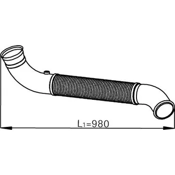 Výfuková trubka Výfuková trubka DINEX 68520