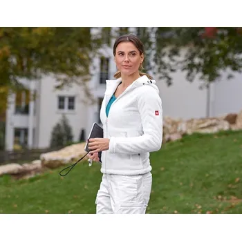 Dámská bunda zip pracovní oděvy e.s. high-loft velikost XS bílá Strauss