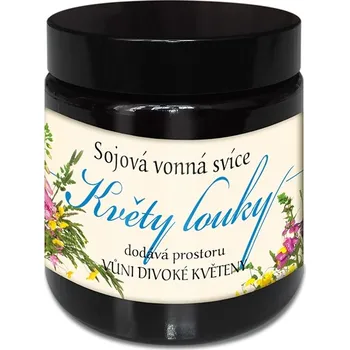 Svíčka Hanna Maria Therapy Hanna Maria - Sojová vonná svíčka KVĚTY LOUKY 100ml