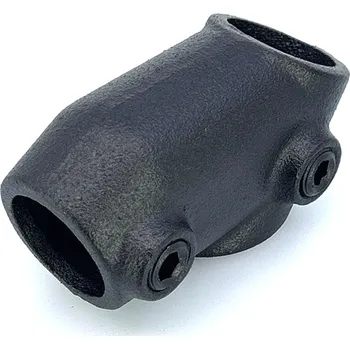 Tesařské kování SVX Spojovací článek ve tvaru J 27 mm - černý 27 mm