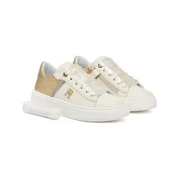 Pánská obuv Sneakersy Tommy Hilfiger Low Cut Lace-Up Sneaker T4A9-33935-1281 M Bílá 28