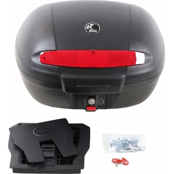 Zavazadlo na motocykl Hepco & Becker Horní kufr Hepco Becker Journey 50 s plotnou, černý