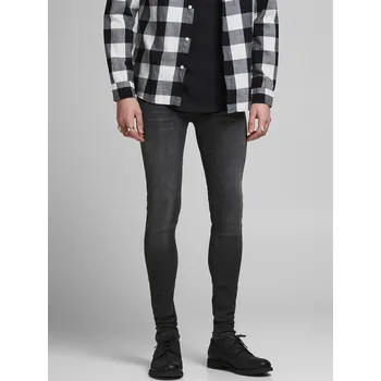Oblečení a móda Džíny Jack and Jones Black Denim 1009581 29W L