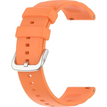 Ostatní příslušenství k chytrým hodinkám VSECHNONAMOBIL 97495 SILICONE Vyměnitelný řemínek pro Amazfit GTR 4 oranžový