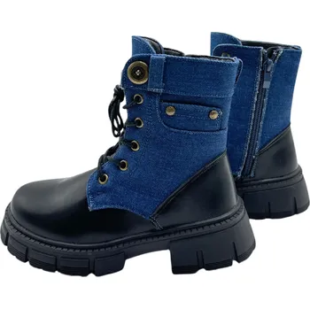 Chlapecká zimní obuv Dětské zimní kotníkové boty modré 9155B/C Velikost: 31