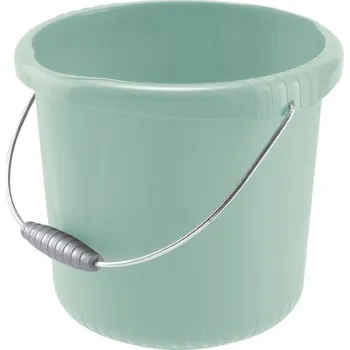 kbelík Tontarelli Kbelík s kovovou rukojetí AURORA 10l zelená 8101392814 8101392814