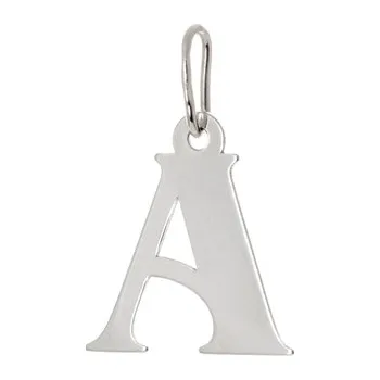 Přívěsek Přívěšek písmeno A z bílého zlata PA0064ABF