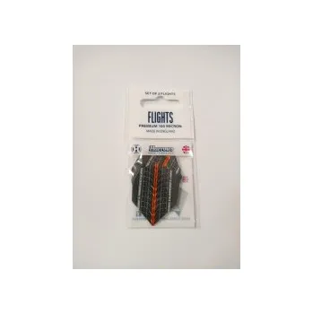 Příslušenství pro šipky Letky Supergrip oranžové široké Harrows