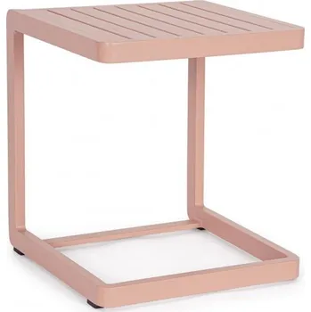 Zahradní stůl BIZZOTTO Zahradní konferenční stolek KONNOR růžový