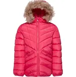 Dětská zimní bunda LOAP INVOLFA 146/152 Růžová, Hnědá