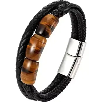 Náramek Kožený náramek Fernando