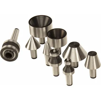 Příslušenstí k soustruhu Sada upínacích hrotů 9 ks LC-SET9