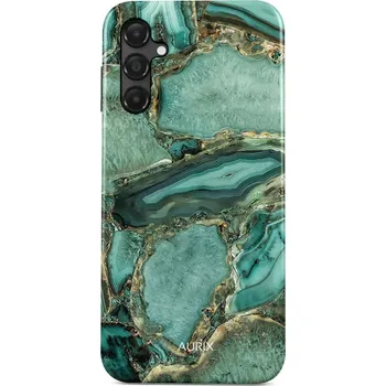 Pouzdro na mobilní telefon Kryt Samsung A16 AURIX pevný Emerald Glow (obal neboli pouzdro na Samsung A16)