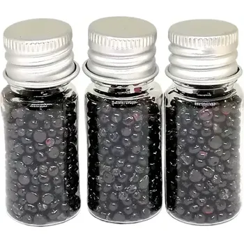 Sběratelství Granát červený v lahvičce 30 g – přírodní minerál z Brazílie