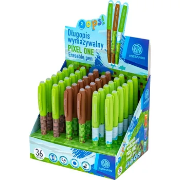 AstraPEN Gumovatelné pero OOPS! Pixel One, 0,6mm, modré, stojan, mix barev, 201023013