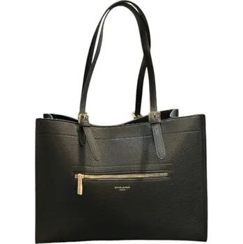Kabelka David Jones dámská shopper kabelka černá CM6917 BLACK