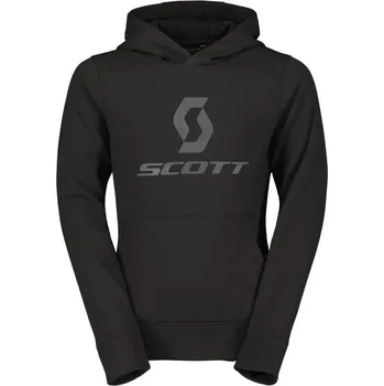 SCOTT mikina s kapucí Defined Mid 2023/2024 Černá S Dětské