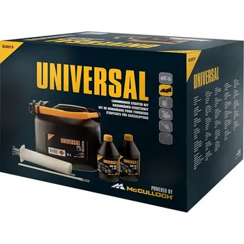 Drtič větví Husqvarna UNIVERSAL UNIVERSAL - sada pro 4-taktní motory (2x olej 4-takt 0,6l / kanystr 5l / odsávačka)