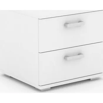 Noční stolek Noční stolek REA Sisa NS - bílá