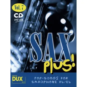 Sax Plus! Vol. 7 (noty na alt/tenorsaxofon)(+audio)