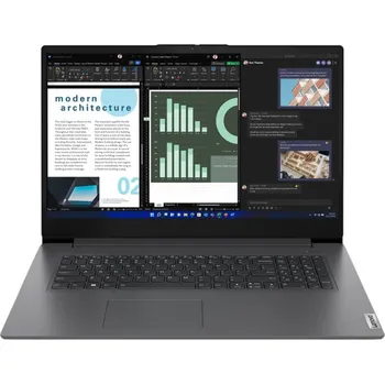 Notebook Lenovo V V17 G4 IRU Intel® Core™ i5 i5-13420H Laptop 43,9 cm (17.3") Full HD 16 GB DDR4-SDRAM 512 GB SSD Wi-Fi 6 (802.11ax) Windows 11 Pro Šedá