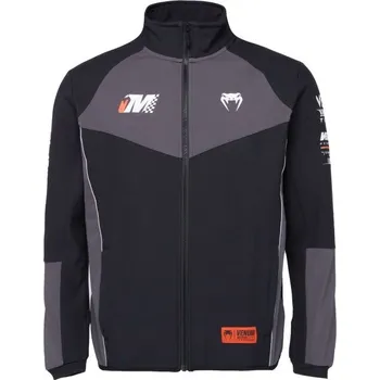 Pánská softshellová bunda Pánská bunda Venum MOTORSPORT SOFTSHELL JACKET L Černá, Šedá, Mix