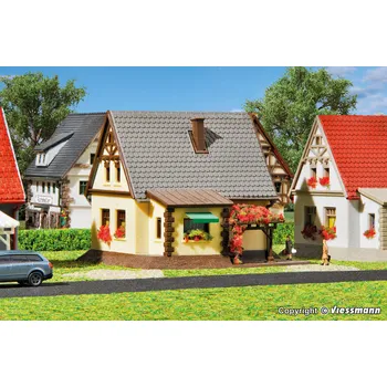 Modelová železnice Z - obytné budovy / Vollmer 49573