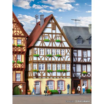 Modelová železnice H0 - Dům v Miltenbergu / Kibri 38903