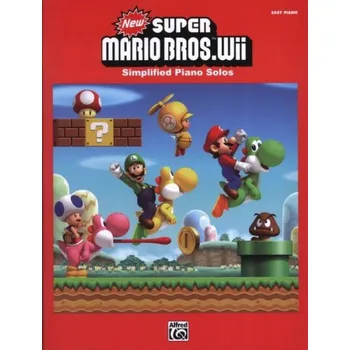 New Super Mario Bros. Wii (noty na snadný klavír)