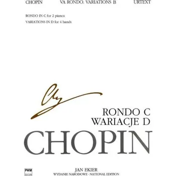 Frédéric Chopin: Variations in C major, Rondo in D Major (noty na čtyřruční klavír)