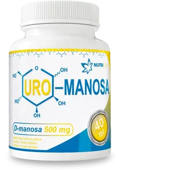 Přírodní produkt Nutricius Uro-Manosa 500 mg 40 tbl.