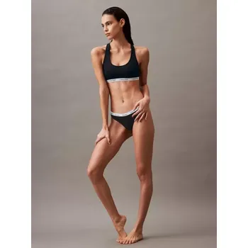 Kalhotky QD5209/PZ7 - dámská tanga Calvin Klein 3 pack, L, PZ7