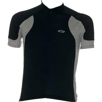 Cyklistické oblečení BBB dres BBW-53 Duo Jersey (černá/šedá)