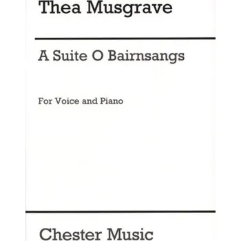 Thea Musgrave: A Suite O Bairnsangs (noty na klavír, zpěv)
