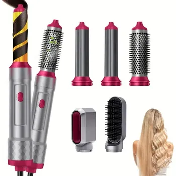 Kulmofén Frilla Dyme multifunkční fén a styler stříbrný/růžový