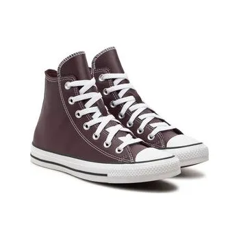 Pánské tenisky Plátěnky Converse Chuck Taylor All Star Faux Leather A08639C Hnědá 44_5