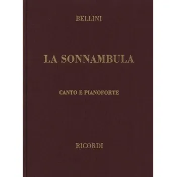 Vincenzo Bellini: La Sonnambula, IT, Hardcover (noty na klavír, zpěv)