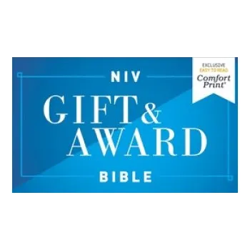 NIV, Gift and Award Bible, Leather-Look, Burgundy, Red Letter, Comfort Print – Zondervan (EN)