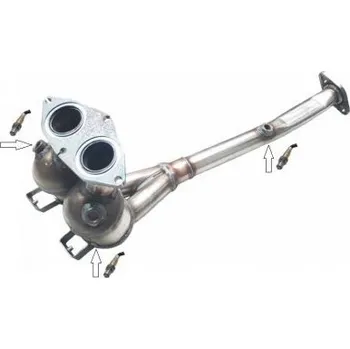 Alfa Romeo 156 1.6i 16V Twin Spark Montážní katalyzátor výfuku 1091059-1