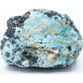 Milujeme Kameny Tyrkys a chalkopyrit - surový kámen T138 469159