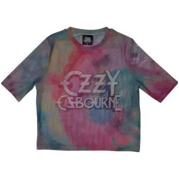 Ozzy Osbourne: Ozzy Osbourne Ladies Crop Top: Logo (mesh) (xx-small) XXS