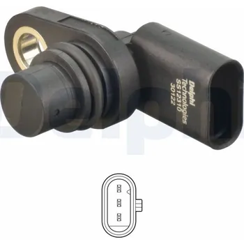 Čidlo automobilu Snímač, poloha vačkového hřídele DELPHI SS12310-12B1