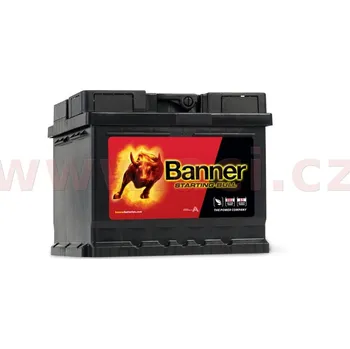 44Ah baterie, 360A, pravá BANNER Starting Bull 210x175x175 BANNER BA 54409