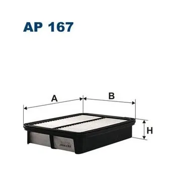 Vzduchový filtr Vzduchový filtr FILTRON AP 167