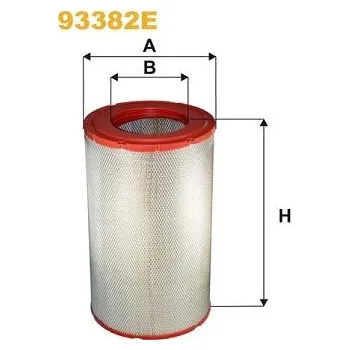 Vzduchový filtr Vzduchový filtr WIX FILTERS 93382E