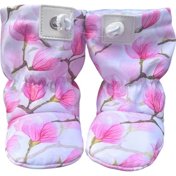 Capáčky Softshellové capáčky s microfleecem magnolie 6-12 měsíců