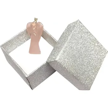 Dárkově balený růženínový andělíček pro štěstí