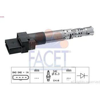 Zapalovací cívka Zapalovací cívka FACET 9.6335